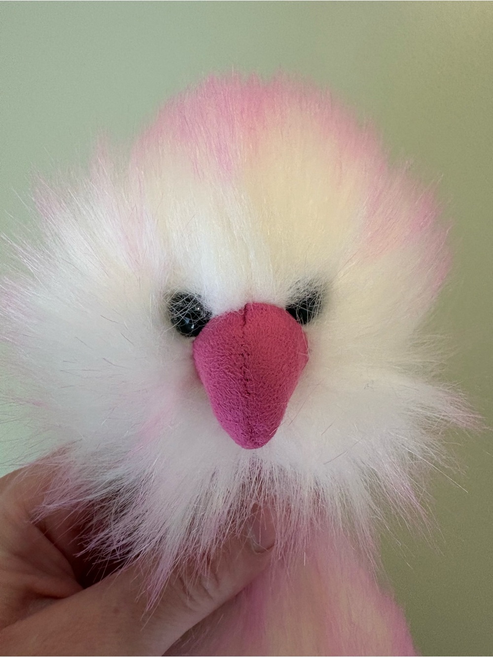 RETIRED Jellycat Raspberry Ripple Pom Pom Ostrich/Emu - Picture 6 of 9